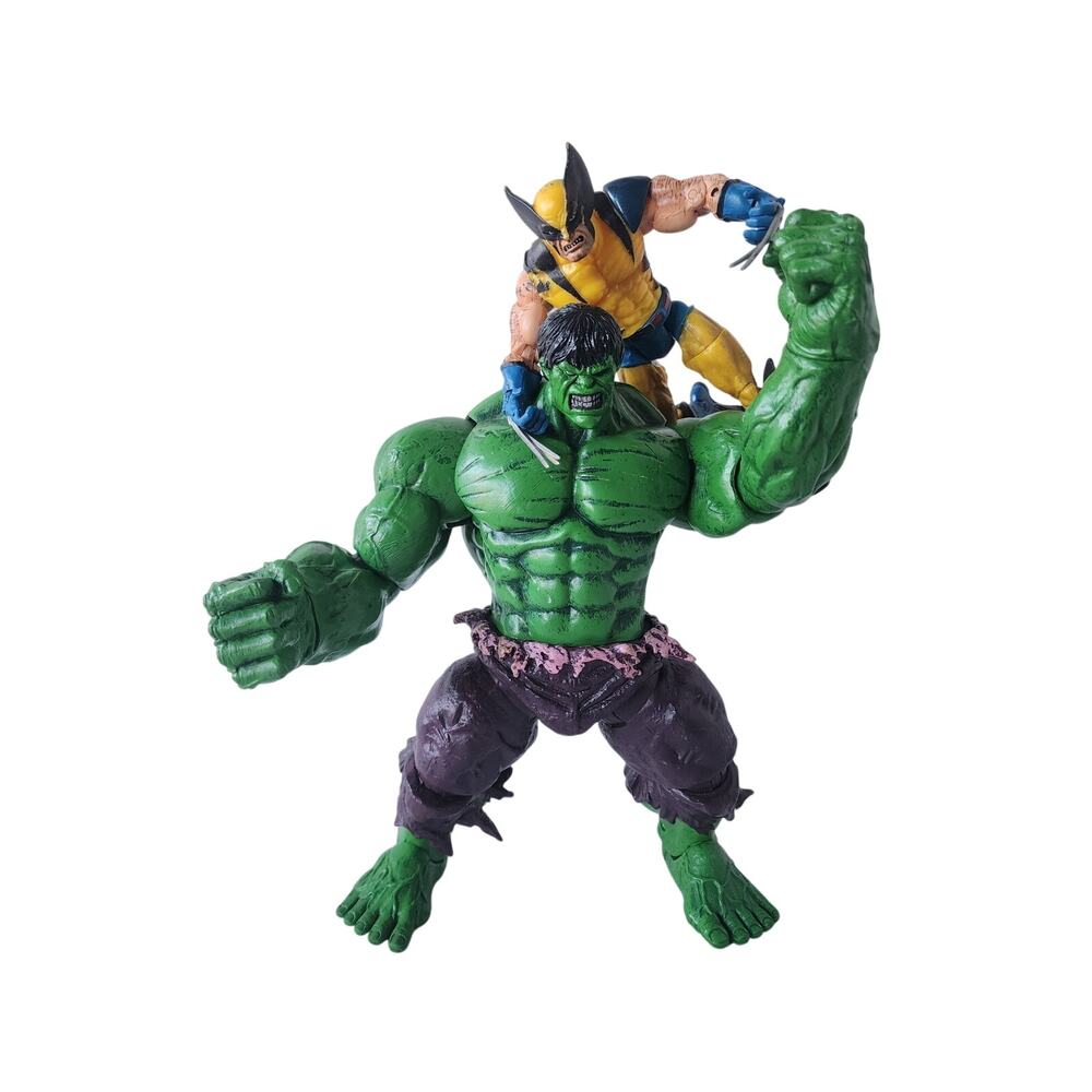 Marvel Incredible Hulk Action Figure Diamond Select Toys 2012 2003 biz Wolverine